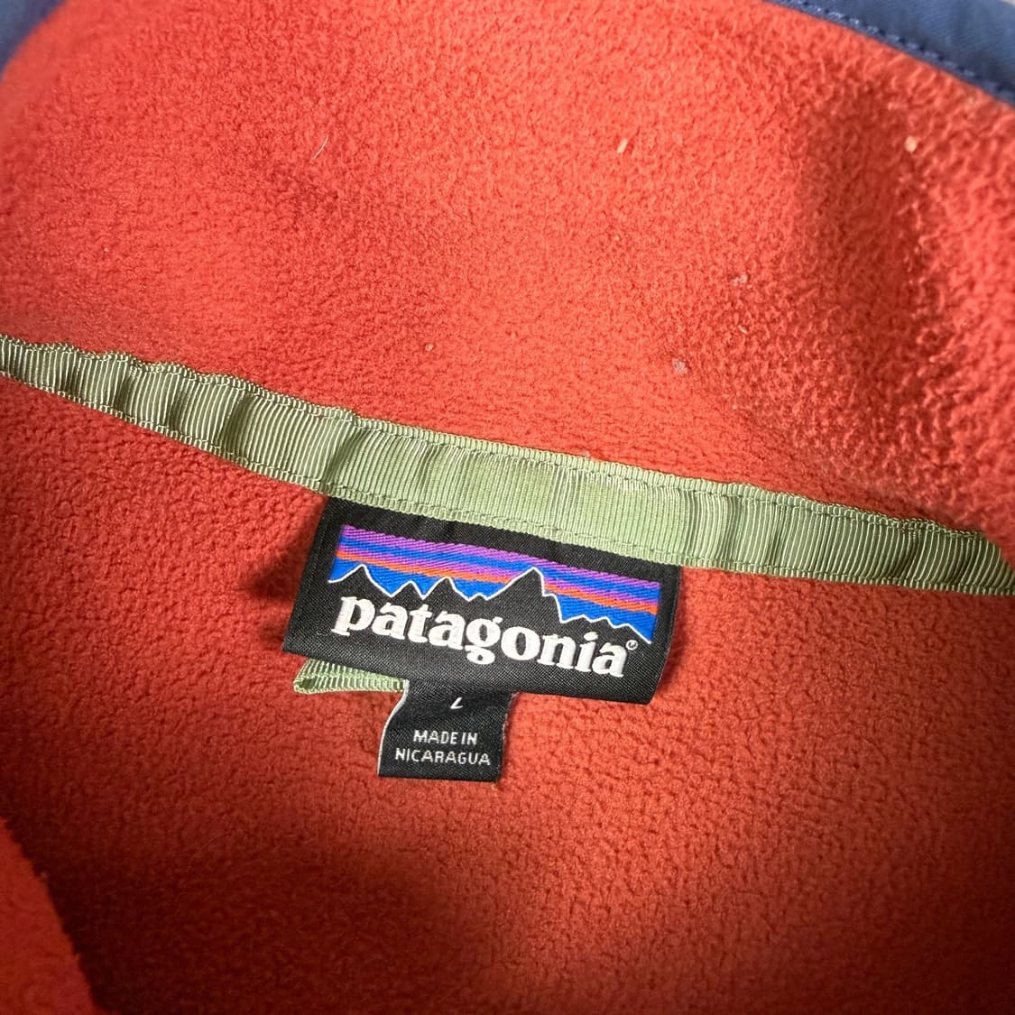 19ss 파타고니아 신칠라 스냅-T 주황 상품이미지3