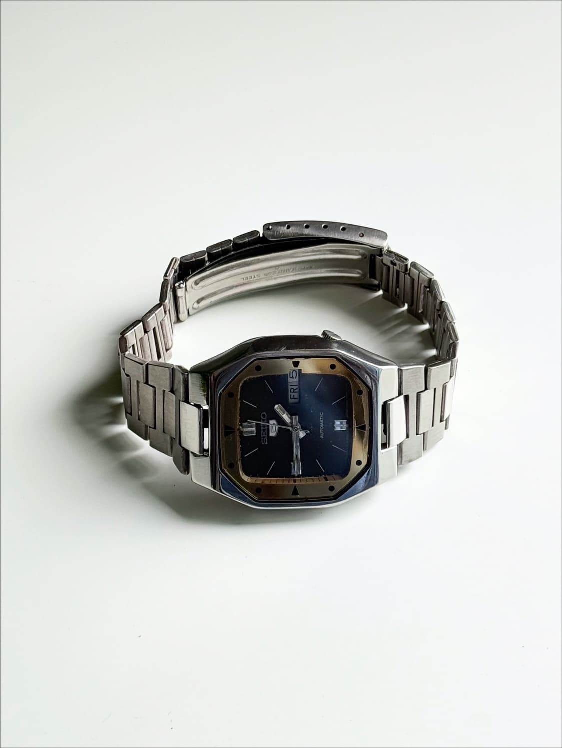 80s Seiko5 Autmatic Vintage Metal Watch 상품이미지3