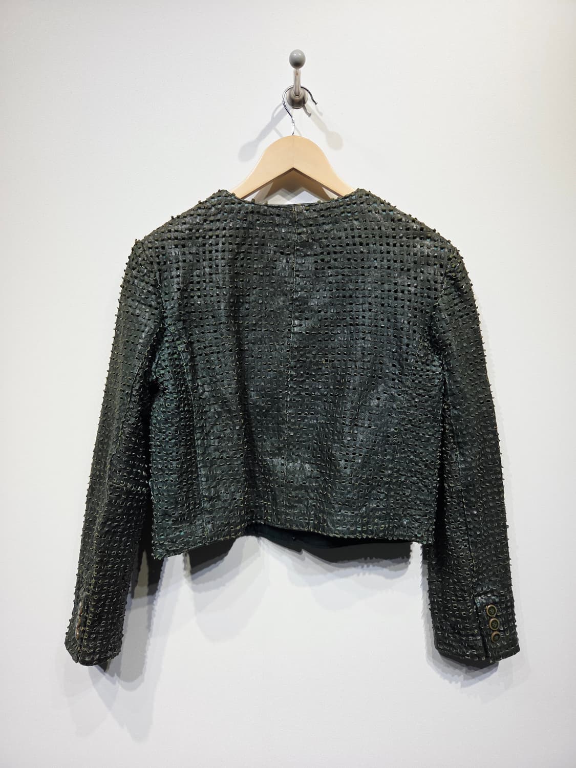 엠포리오 아르마니 펀칭 양가죽 자켓_55 상품이미지3