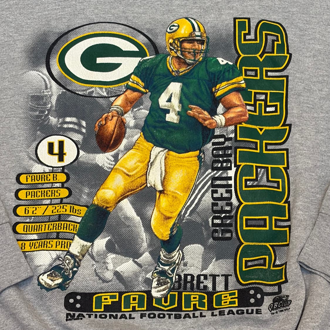 90s Made in USA 미국 빈티지 NFL 그린베이패커스 맨투맨 상품이미지4