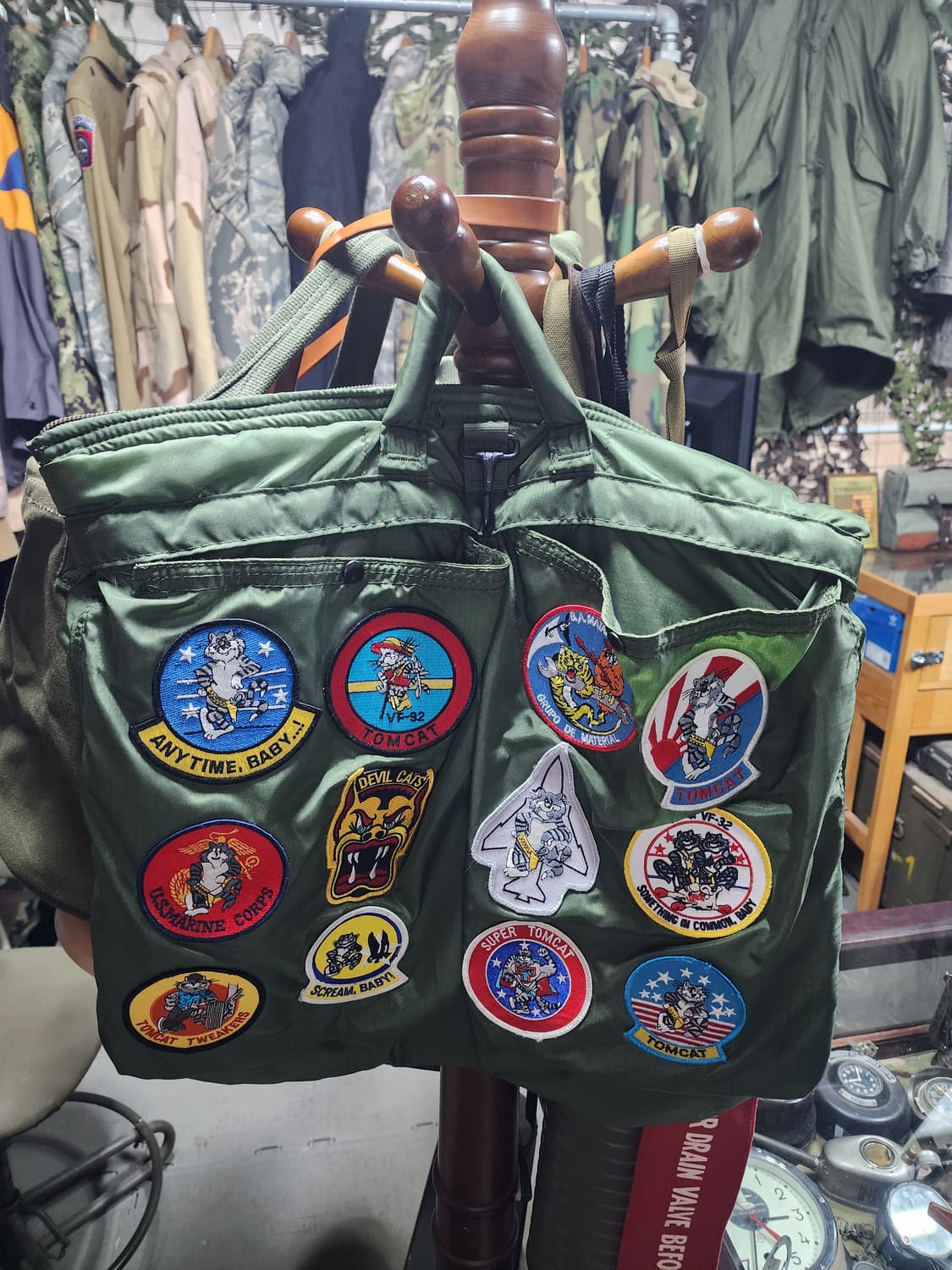 미 공군 조종사용 헬멧 가방 상품이미지3