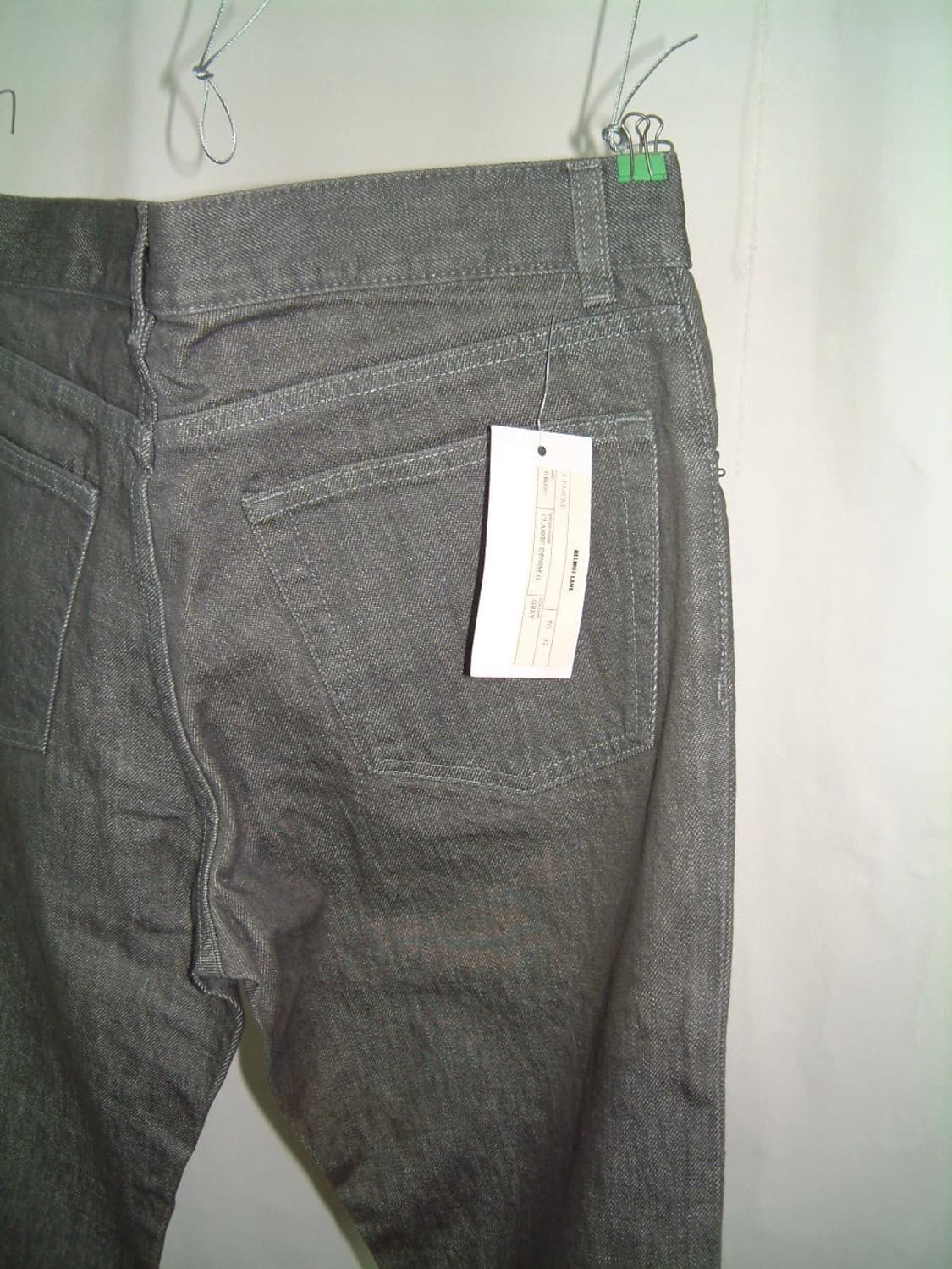 Helmut lang 00s 本人期 grey denim 32 상품이미지4