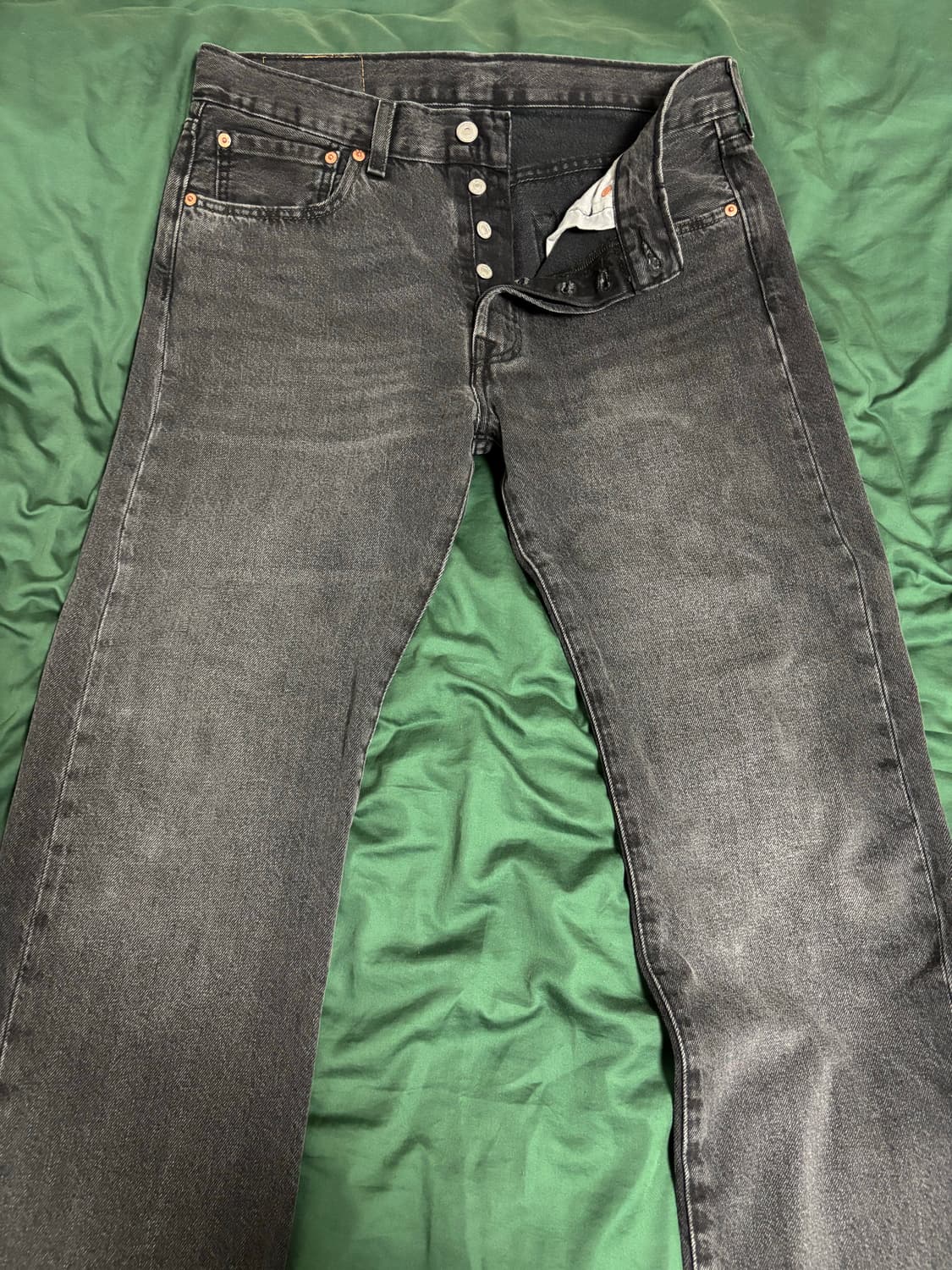 리바이스 501 블랭크탭 블랙 (미착용/미세탁) 상품이미지1