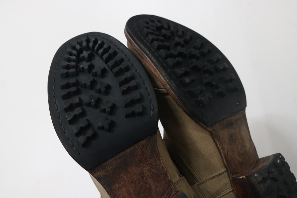 훕데두 주름 레더 엔지니어 부츠 상품이미지7