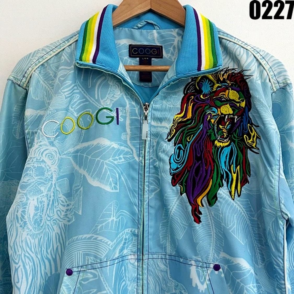 쿠지 COOGI 나일론 트랙 자켓 L 0227  상품이미지2