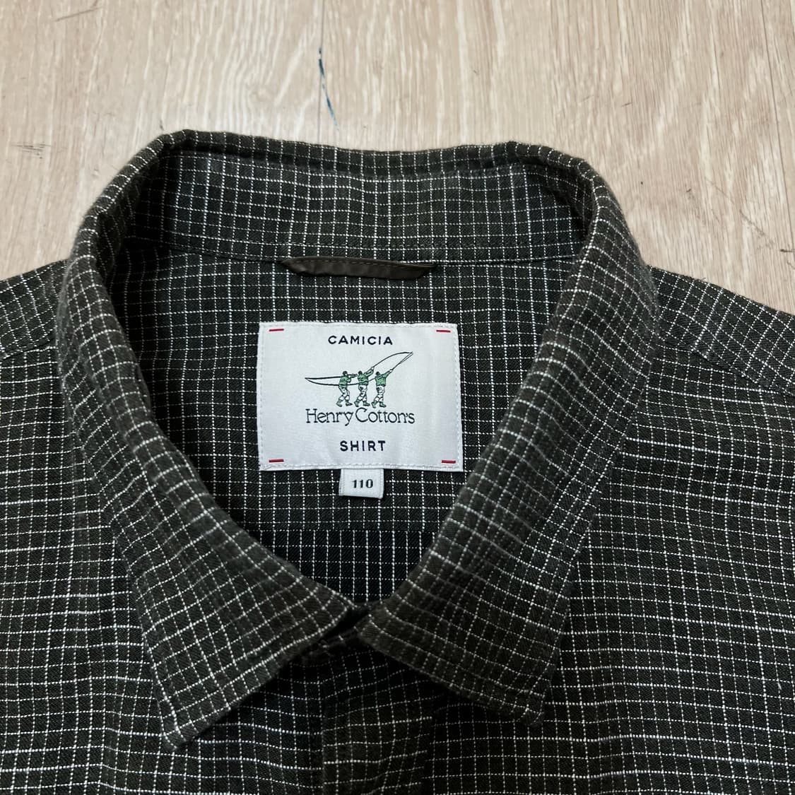 헨리코튼 남성 스탠다드 체크셔츠 XXL/110  상품이미지4