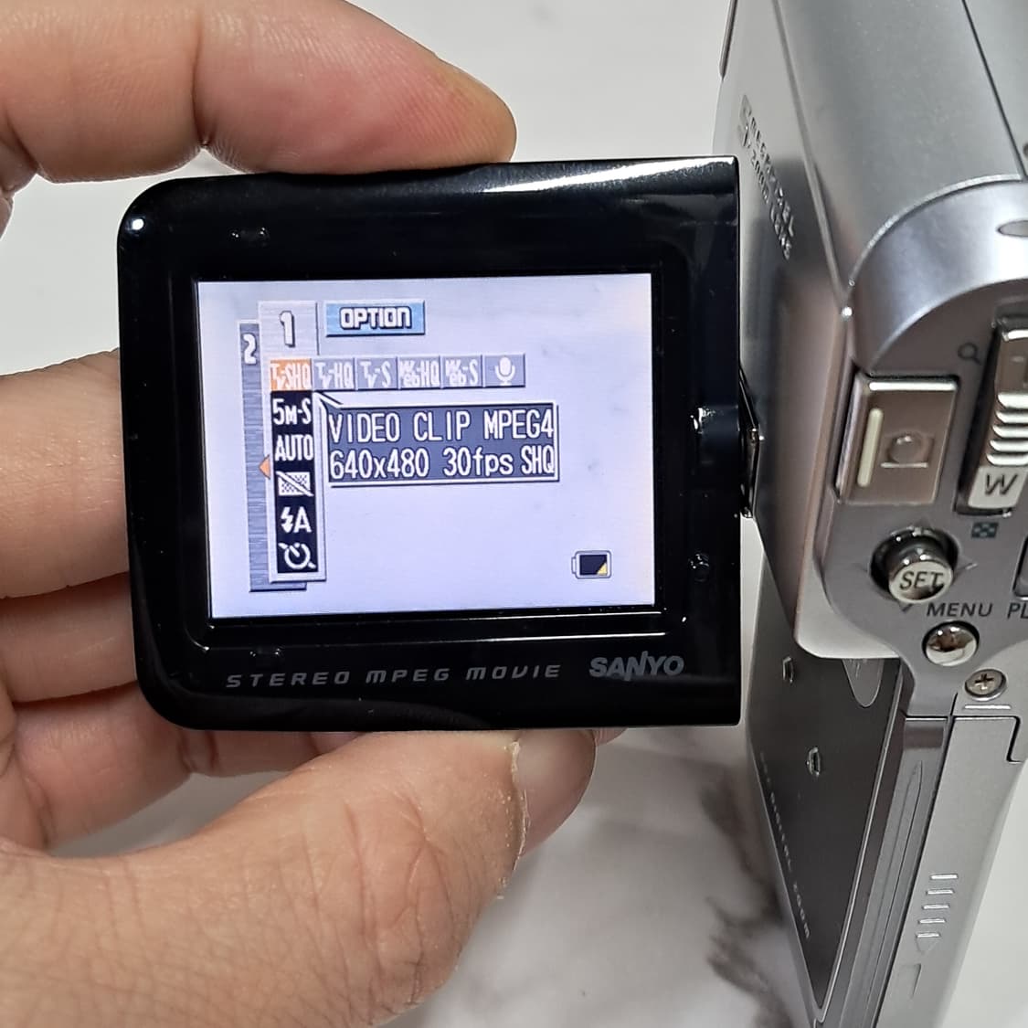 산요 작티 핸디캠 Xacti DMX-C5 빈티지 캠코더 상품이미지7