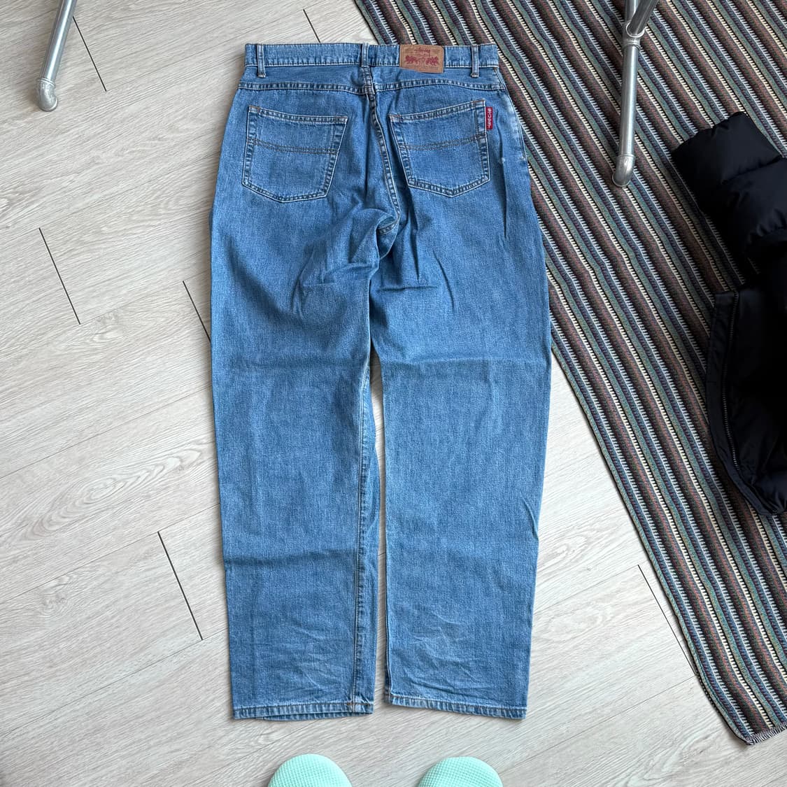 80s 올드 스투시 데님 팬츠 상품이미지1
