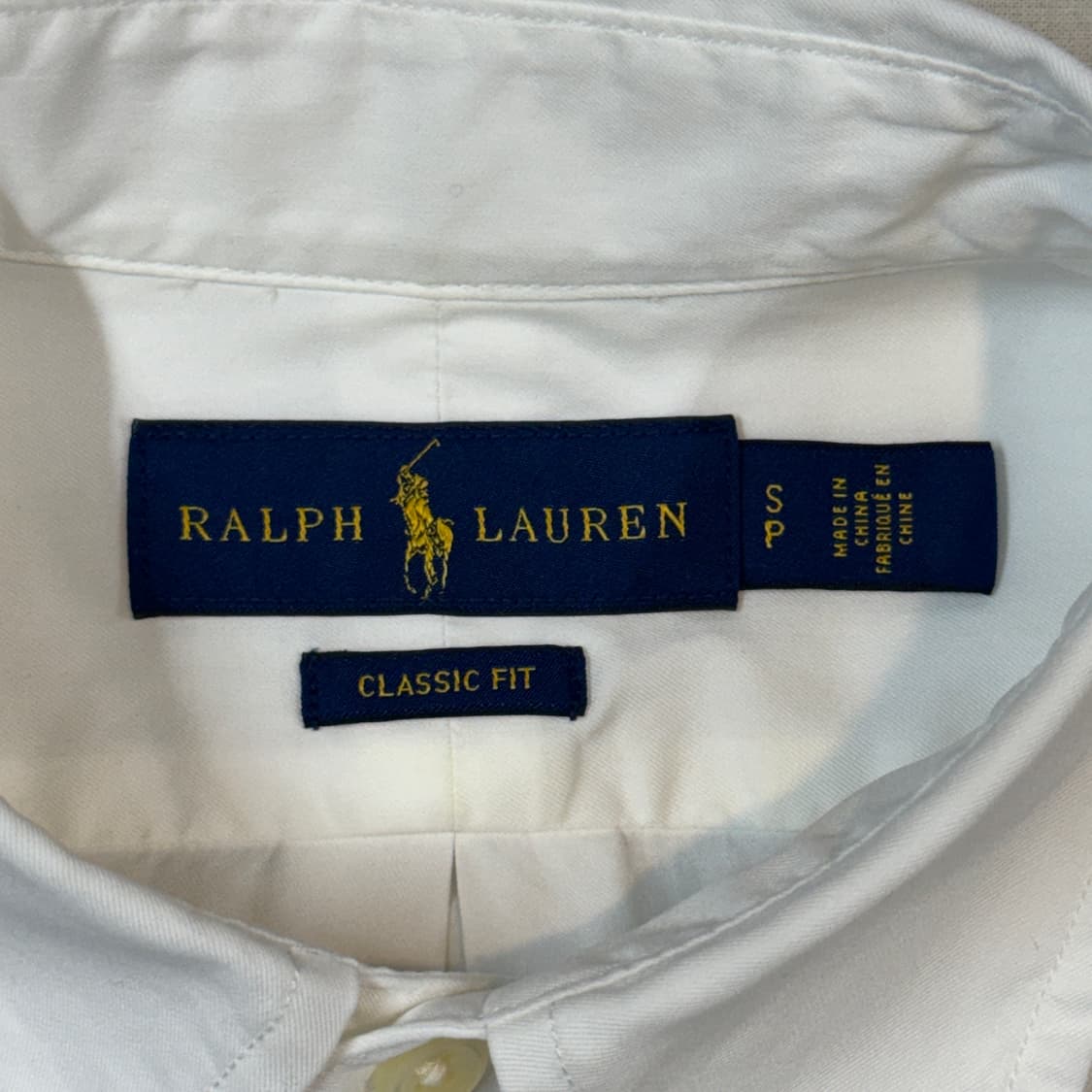 S) 폴로 랄프로렌 클래식핏 화이트 셔츠 T10 상품이미지6