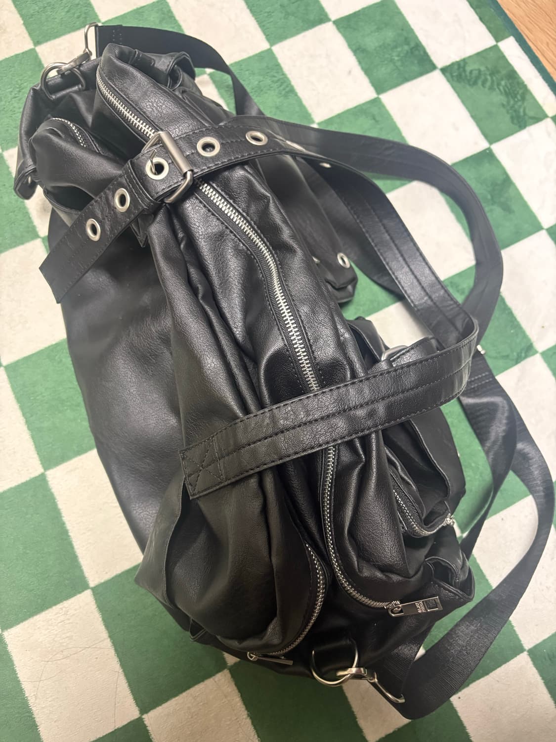 블랙퍼플 오버로드 카고백 (급처) 상품이미지2