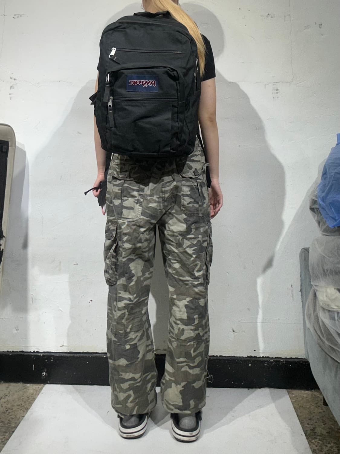 잔스포츠 블랙 백팩 가방 상품이미지3