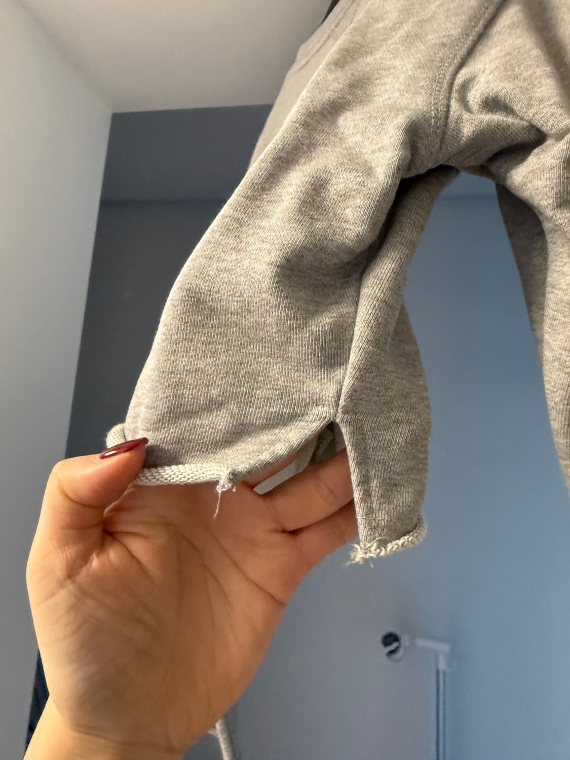 랩12 크롭스웻셔츠  상품이미지9