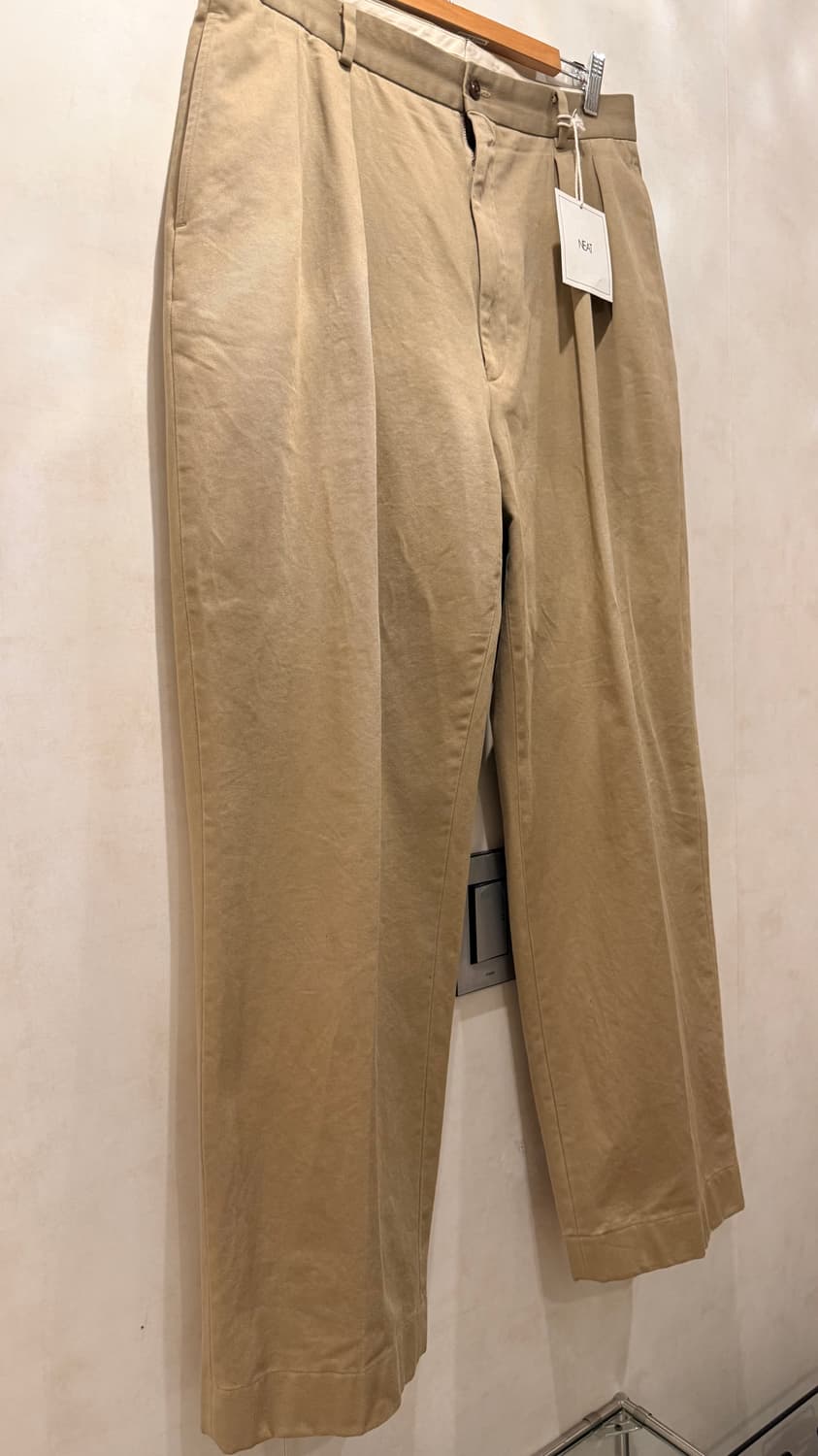 Neat tokyo wide chino 니트도쿄 와이드 치노 50사이즈 상품이미지4