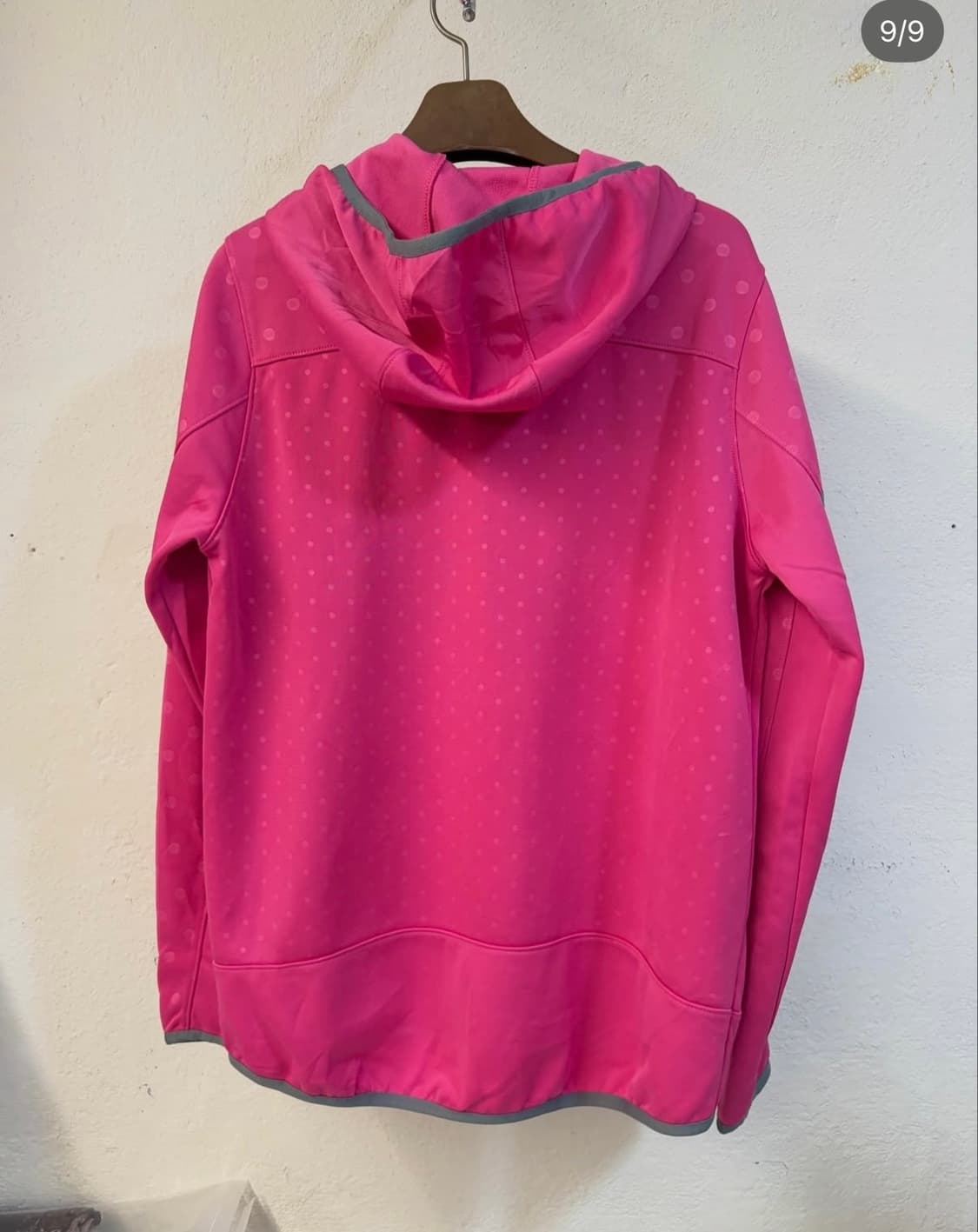 아디다스 핫 핑크 져지 후드 집업 상품이미지8