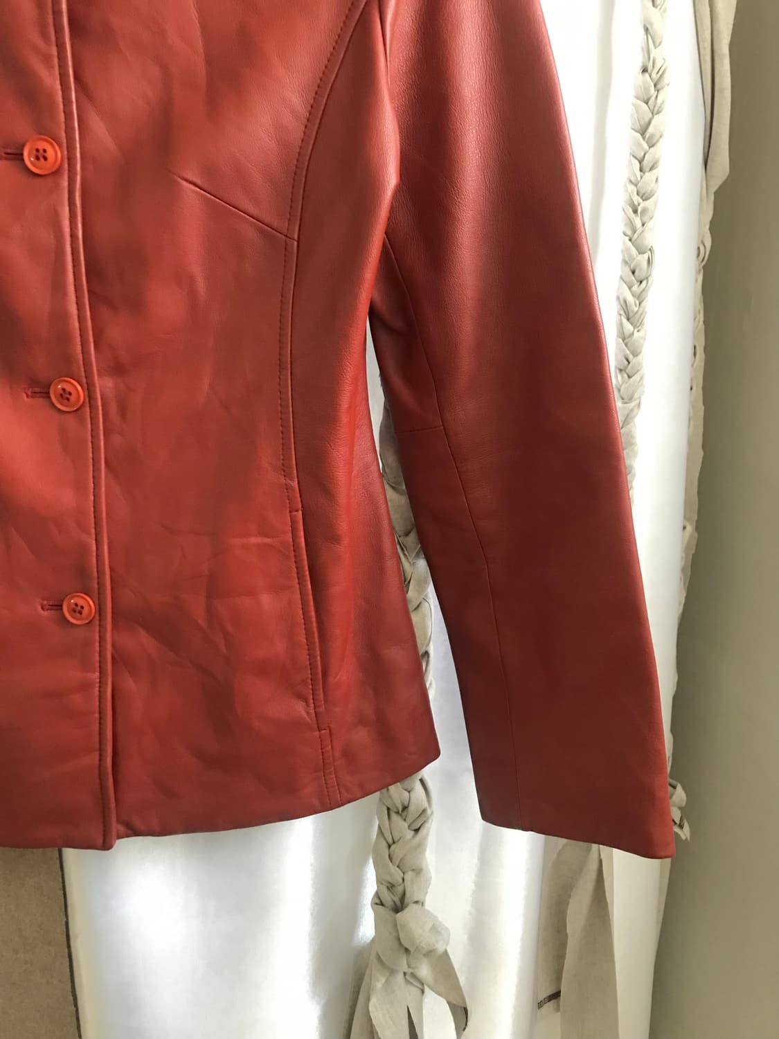 vintage leather jacket 상품이미지8