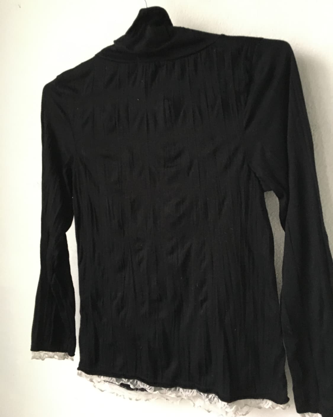 Lace point high neck sleee 상품이미지6