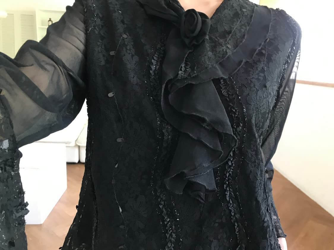 vintage lace top 상품이미지4