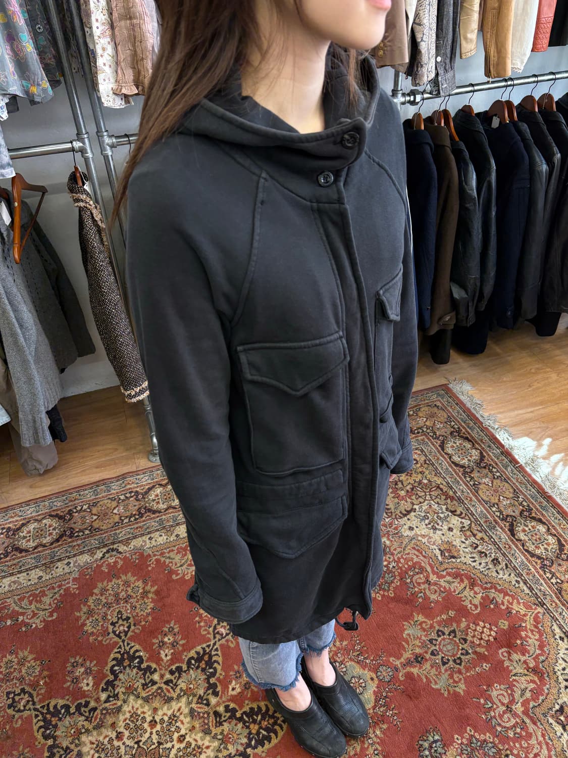 DIESEL Military Hood Coat 상품이미지8