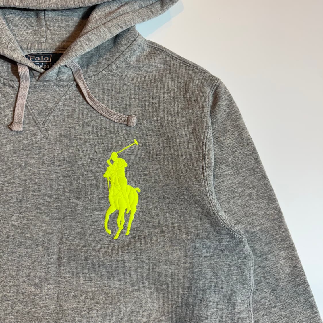 폴로 랄프로렌 빅포니 그레이 후드티 상품이미지2