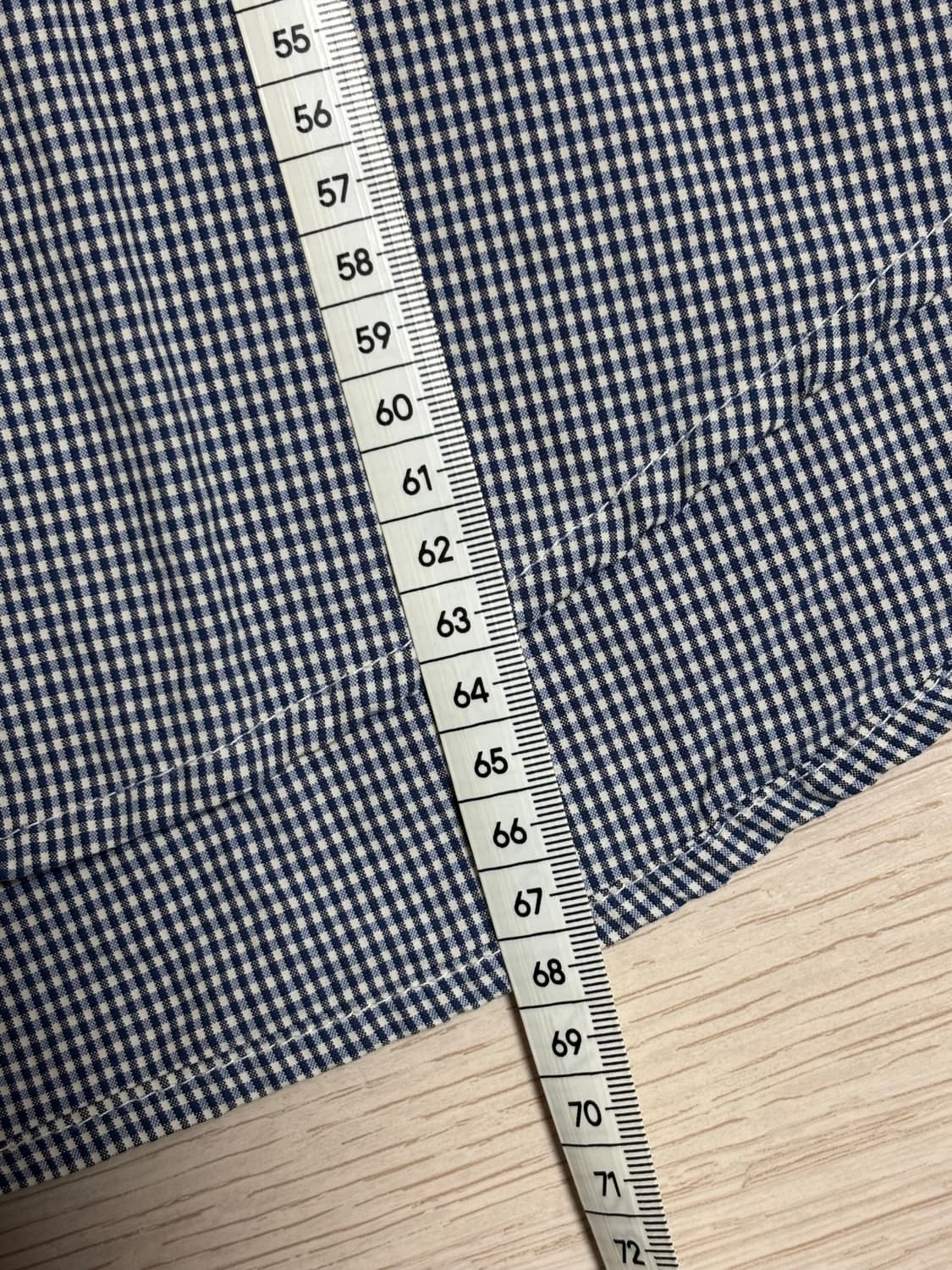 폴로 랄프로렌 깅엄체크 긴팔 셔츠 블루 L 상품이미지4