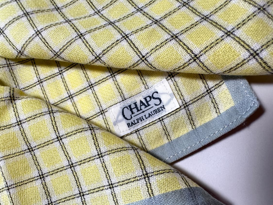 CHAPS 랄프로렌 체크 손수건 상품이미지2