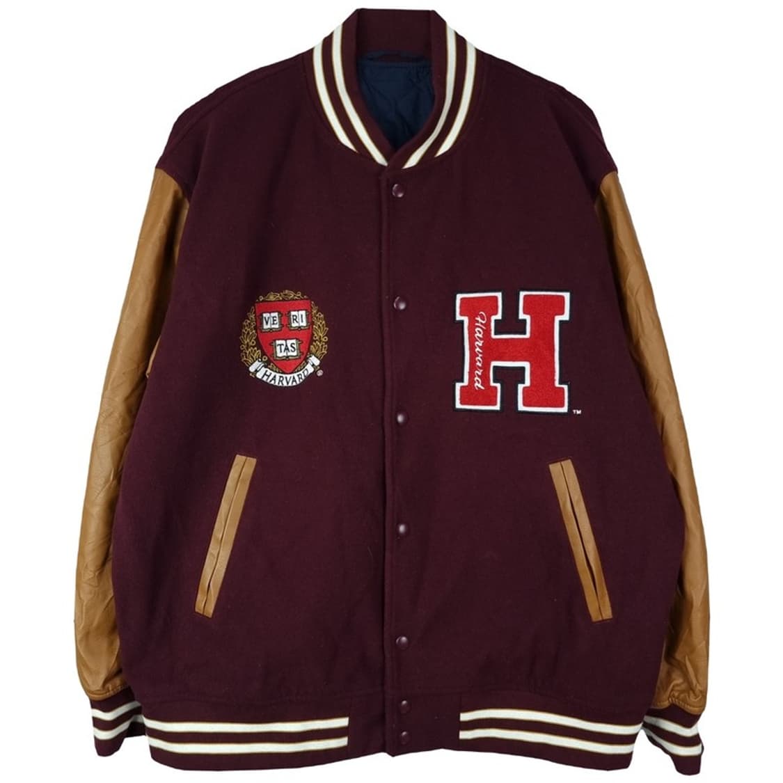 [아메리칸빈티지] 하버드 유니버시티 오버핏 바시티 자켓 M17415 상품이미지2