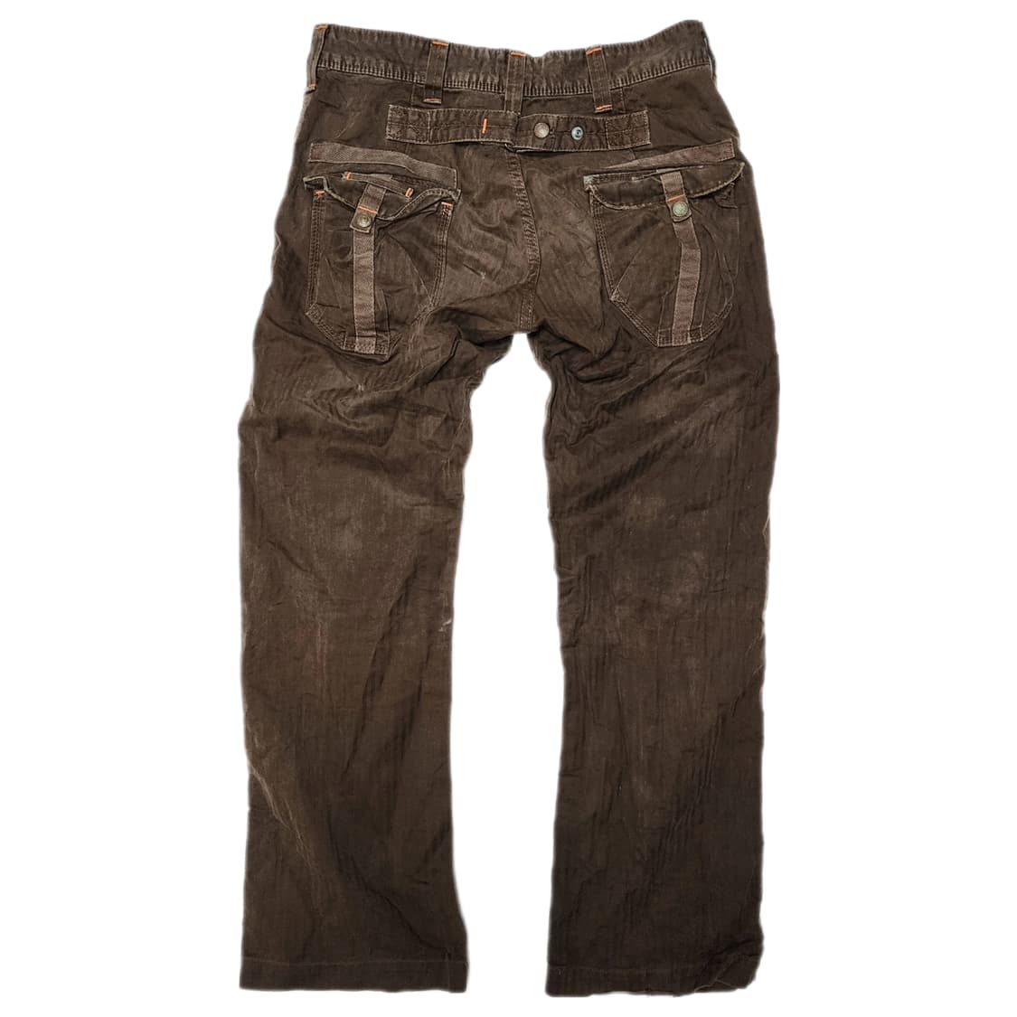 에드윈 505 카키 Y2k 디테일 카고팬츠 상품이미지1