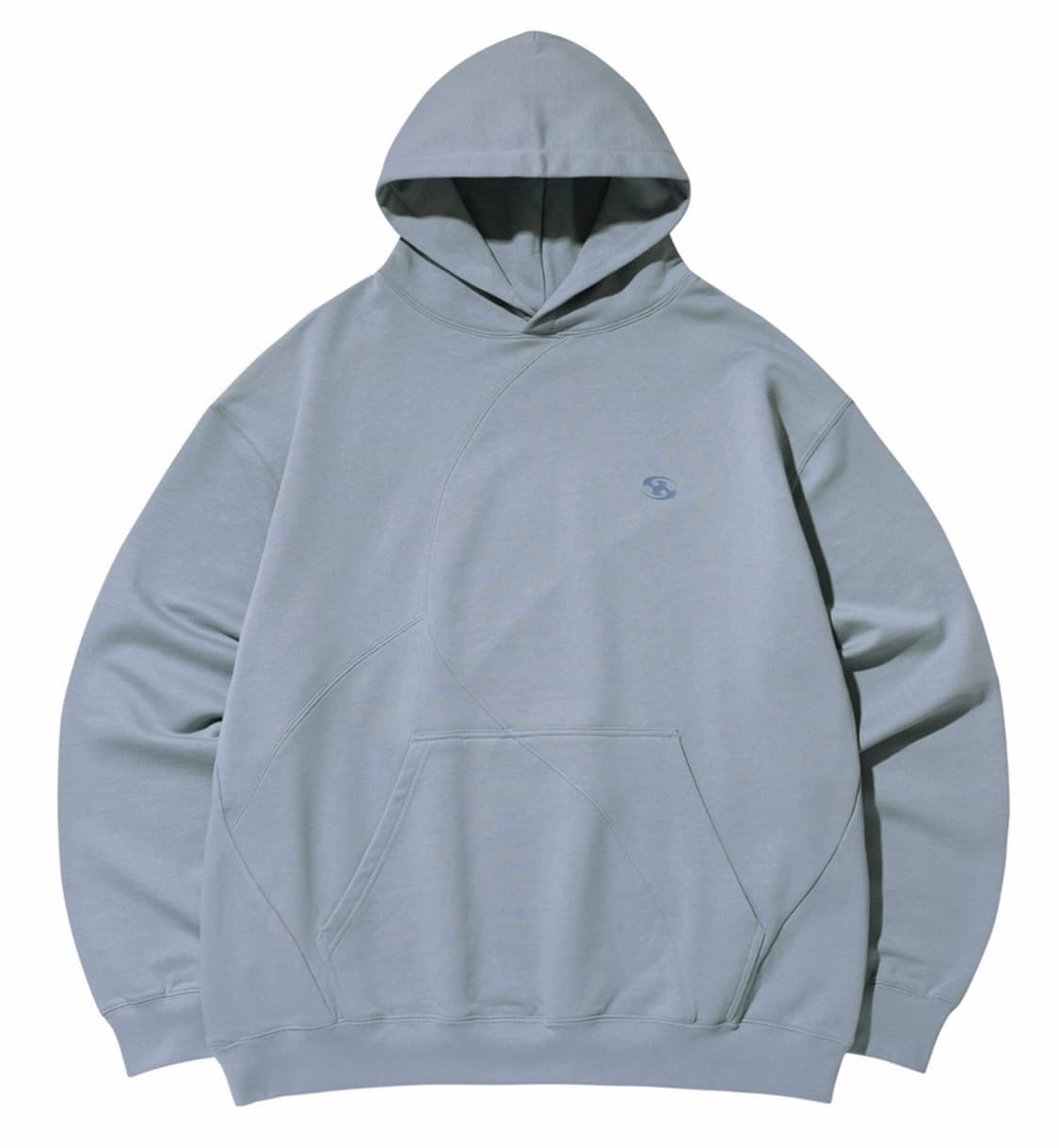 산산기어 로고 후디 스카이 블루 - 23SS 상품이미지1