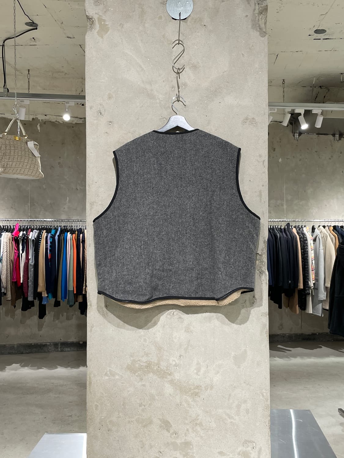 울리치 그레이 스트레치 울 집업 베스트 상품이미지6