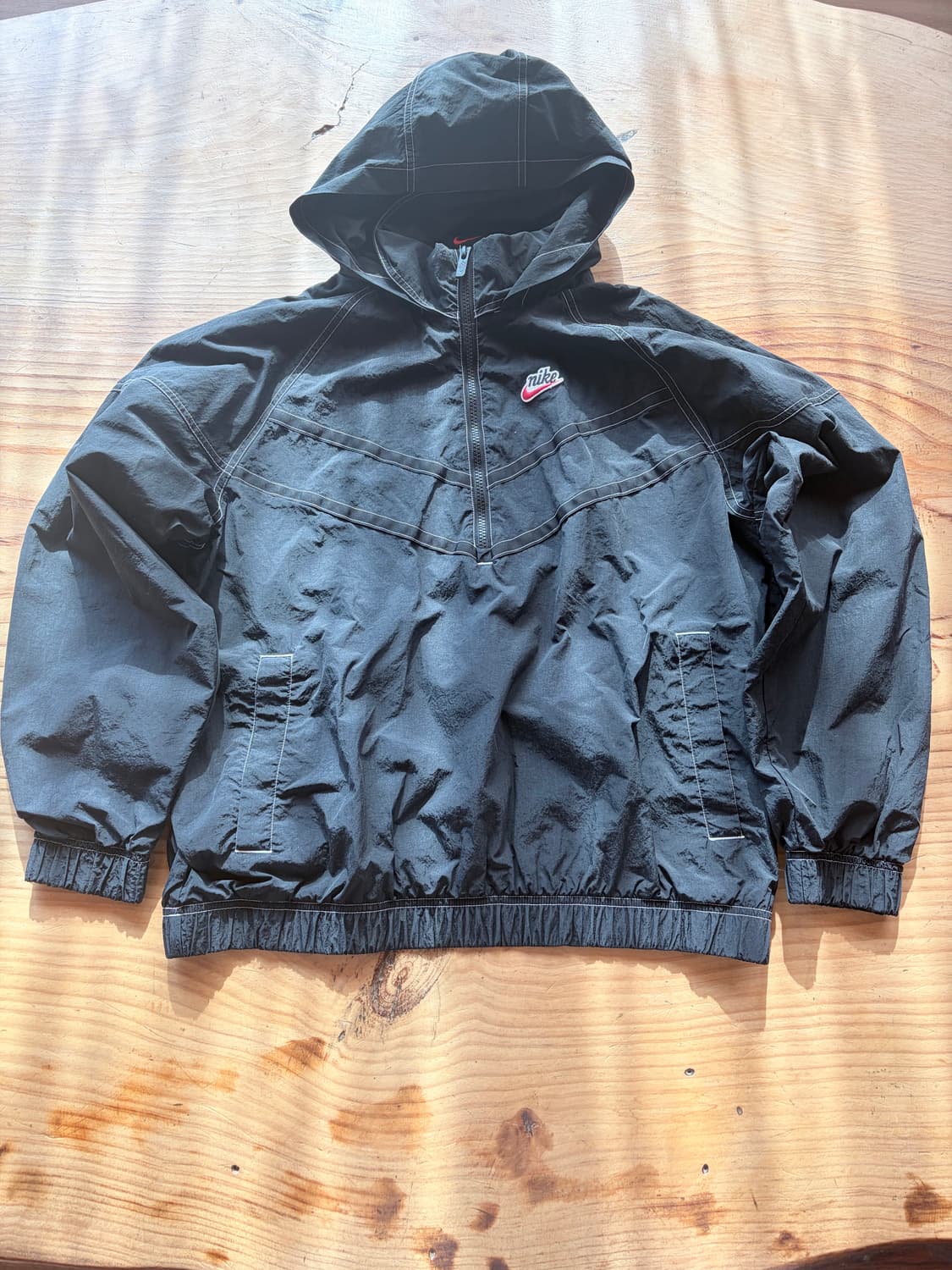 나이키 NSW 윈드러너 SW5 블랙 아노락 재킷 상품이미지1