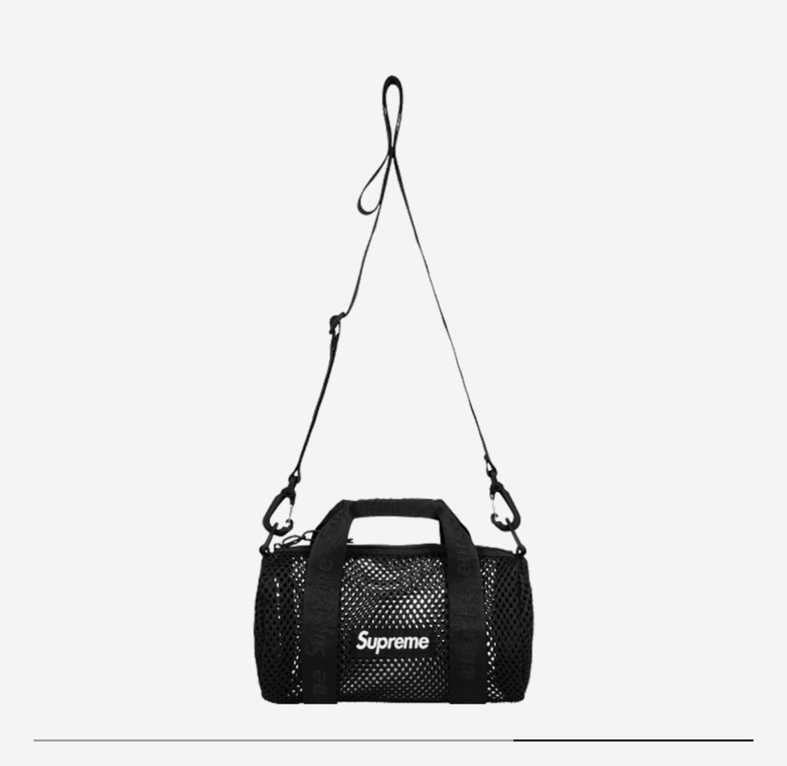 슈프림 매쉬 미니 더플백 (BK) 상품이미지2