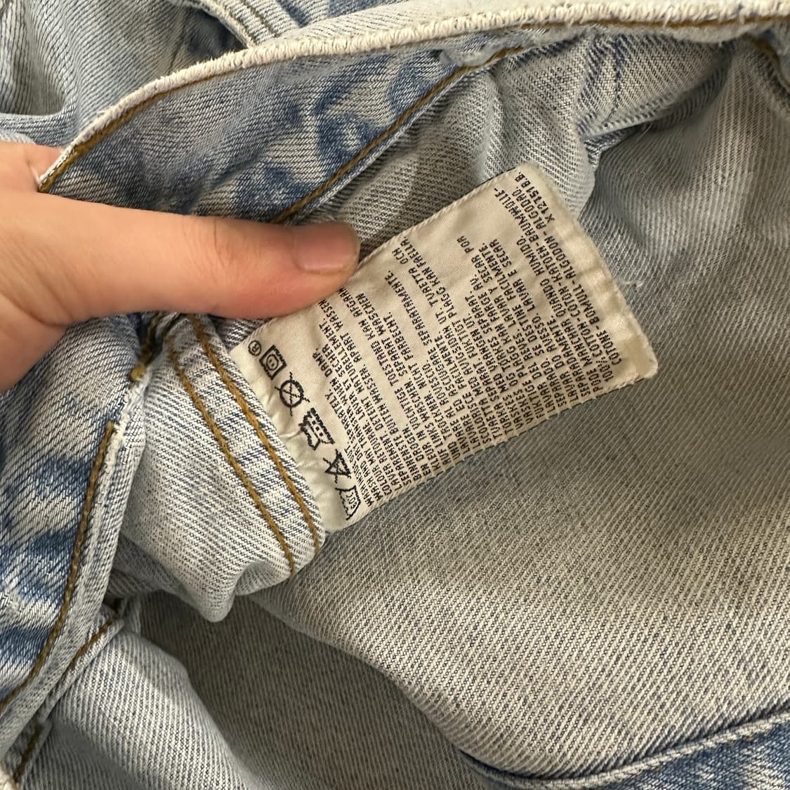 90s USA 리바이스 70503 트러커자켓 상품이미지5