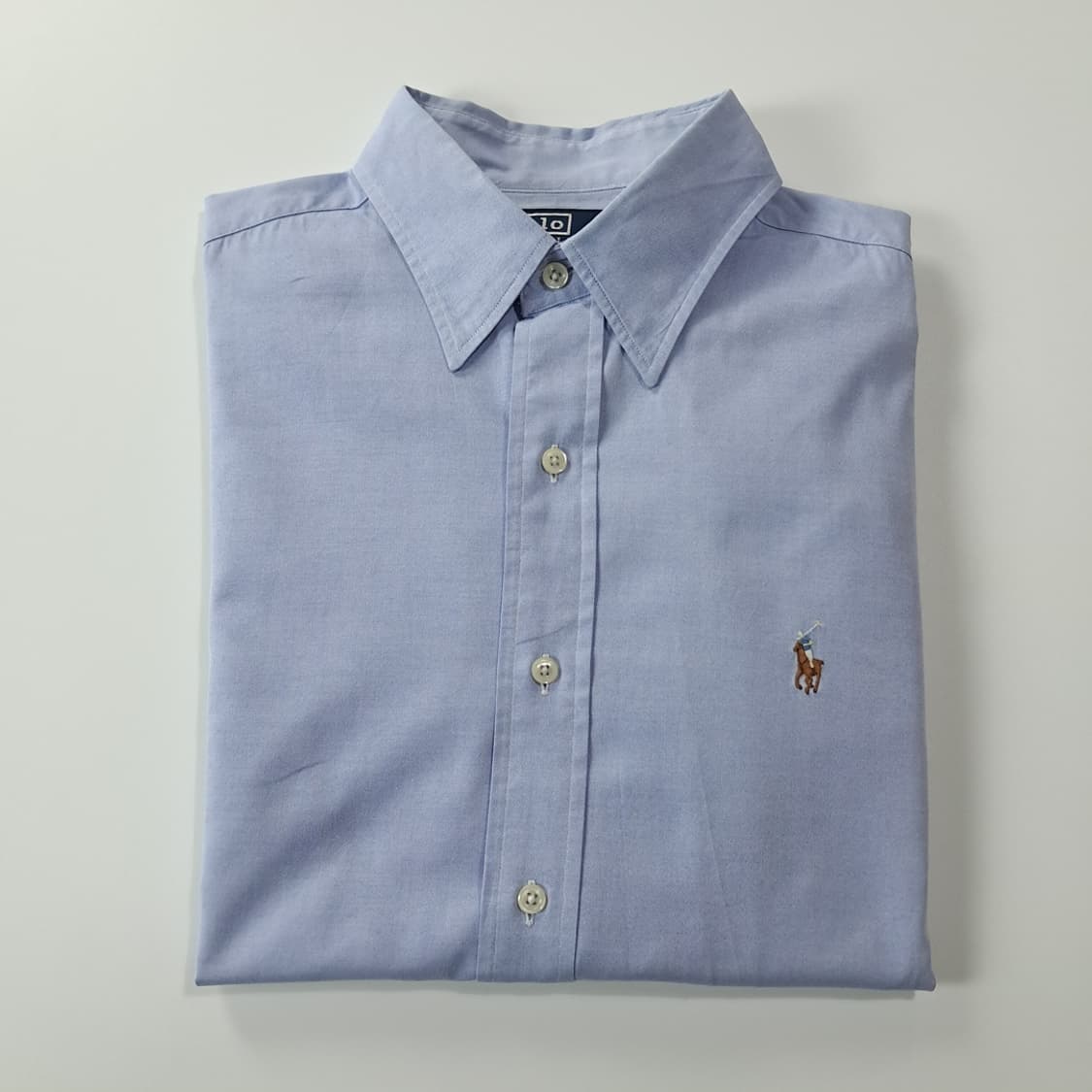 CK264 L 폴로 90s 멀티포니 클래식블루 셔츠 남방 상품이미지7