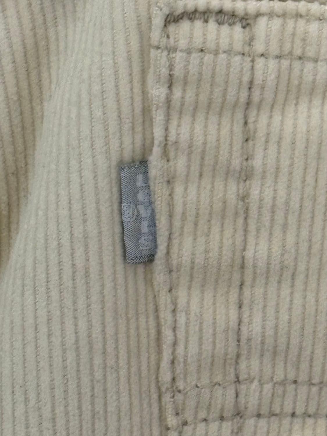 (33x30) 90s 리바이스 실버탭 루즈 코듀로이 made in usa 상품이미지7