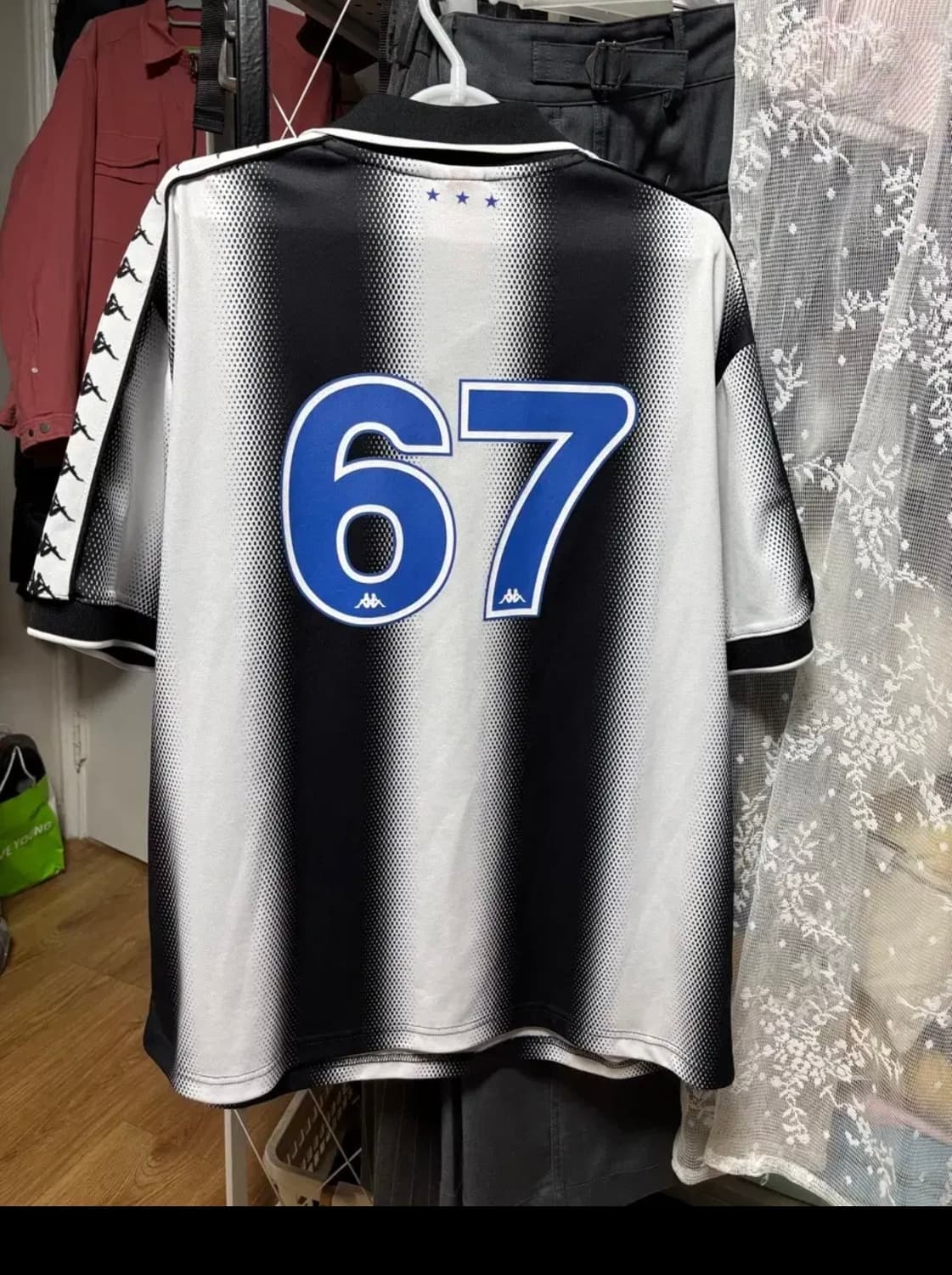 XL) 카파 kappa 스트라이프 축구 유니폼 상품이미지3