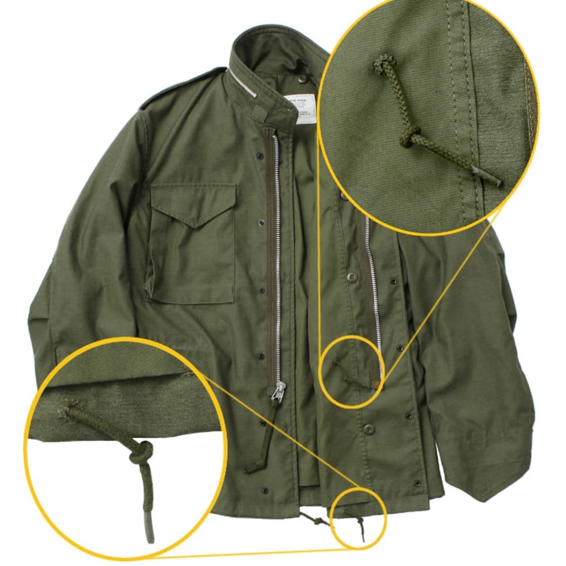 Mash M.O.C 1967 미군 2세대 M-65 필드자켓 정밀 복각 상품이미지3