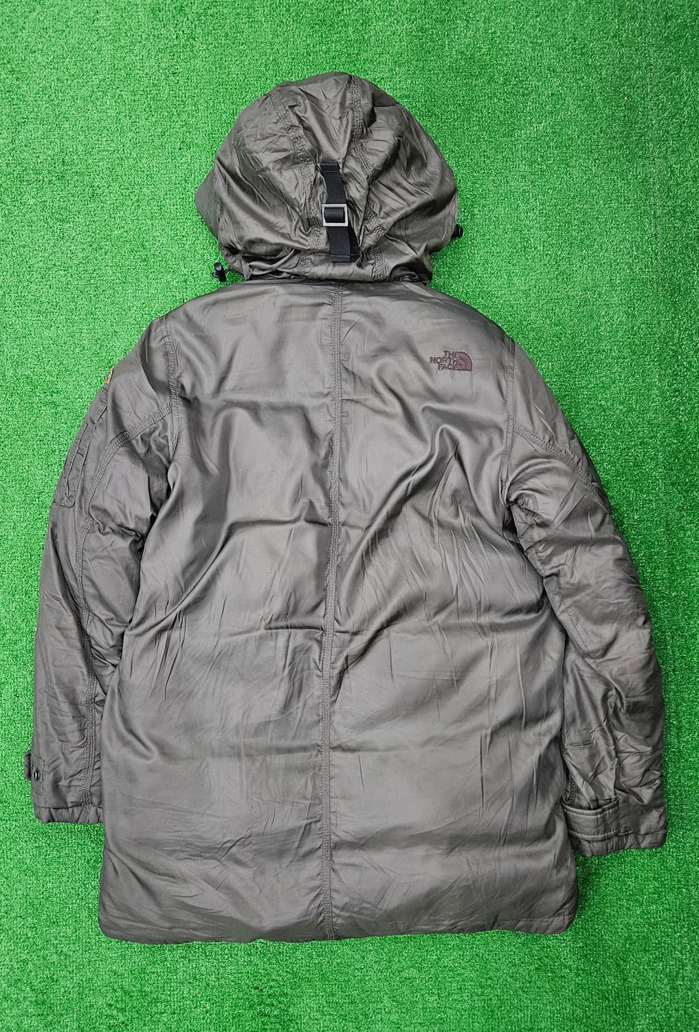 노스페이스 야상느낌패딩 90(S) 카키 상품이미지2