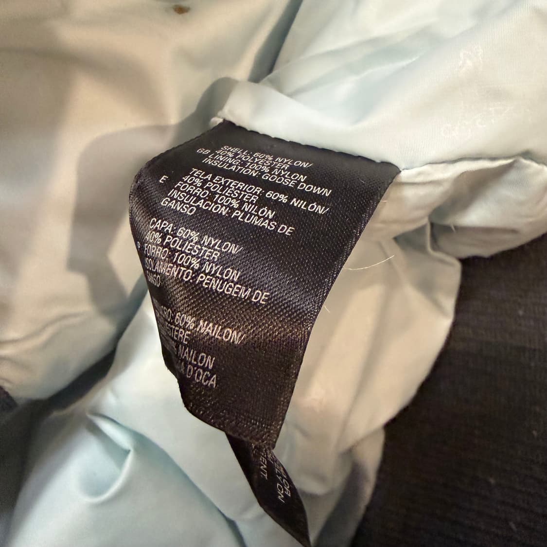 TNF 노스페이스 600 크롭 구스다운 패딩  상품이미지4