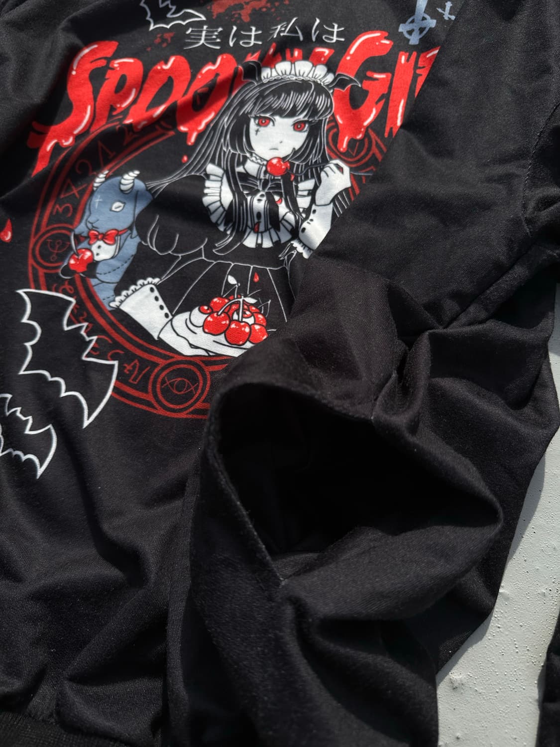 JP ACDC RAG 멘헤라 서브컬처 일본 후드티 상품이미지4