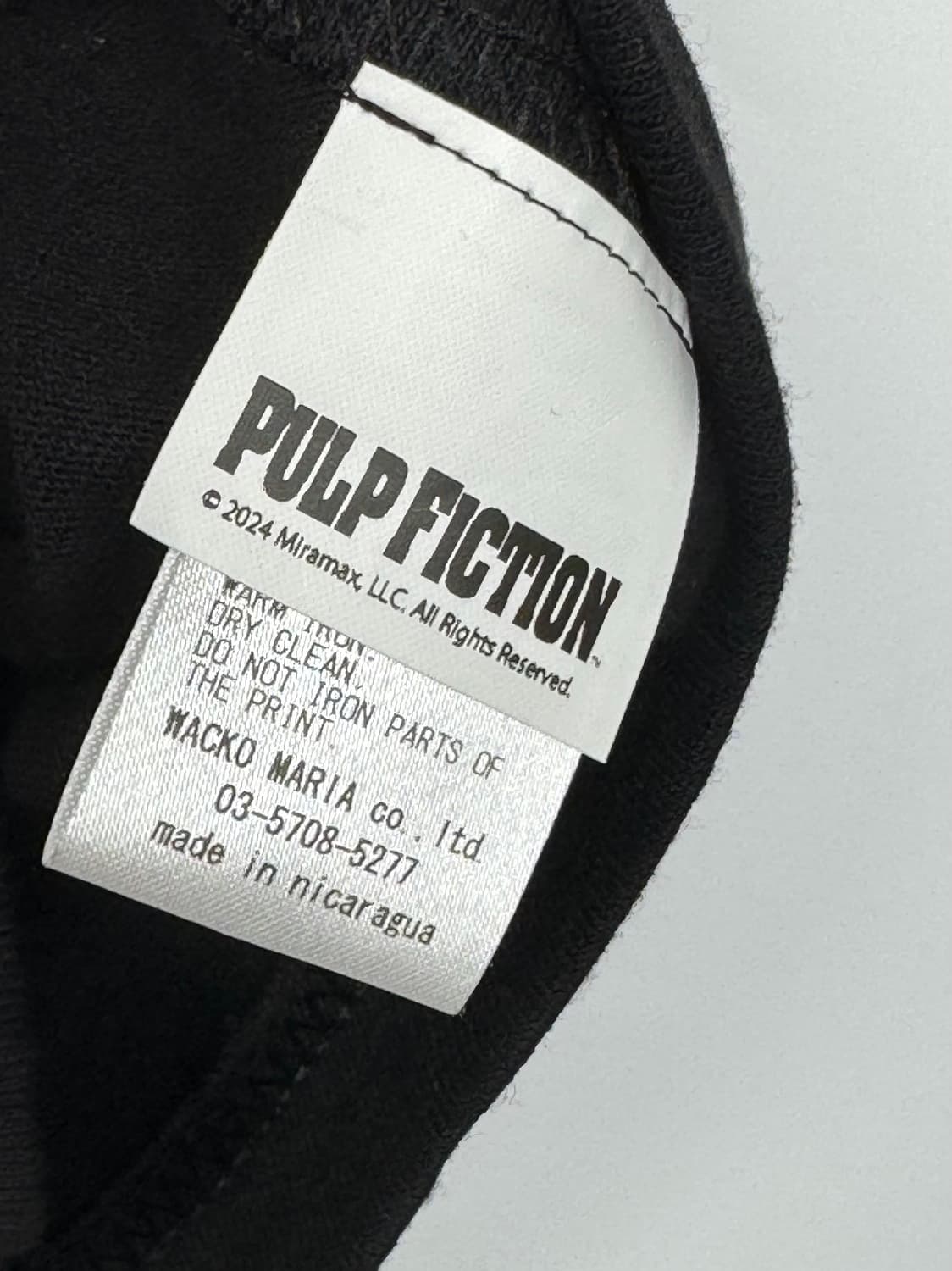 와코마리아 X 펄프픽션 반팔 티셔츠 L 상품이미지6