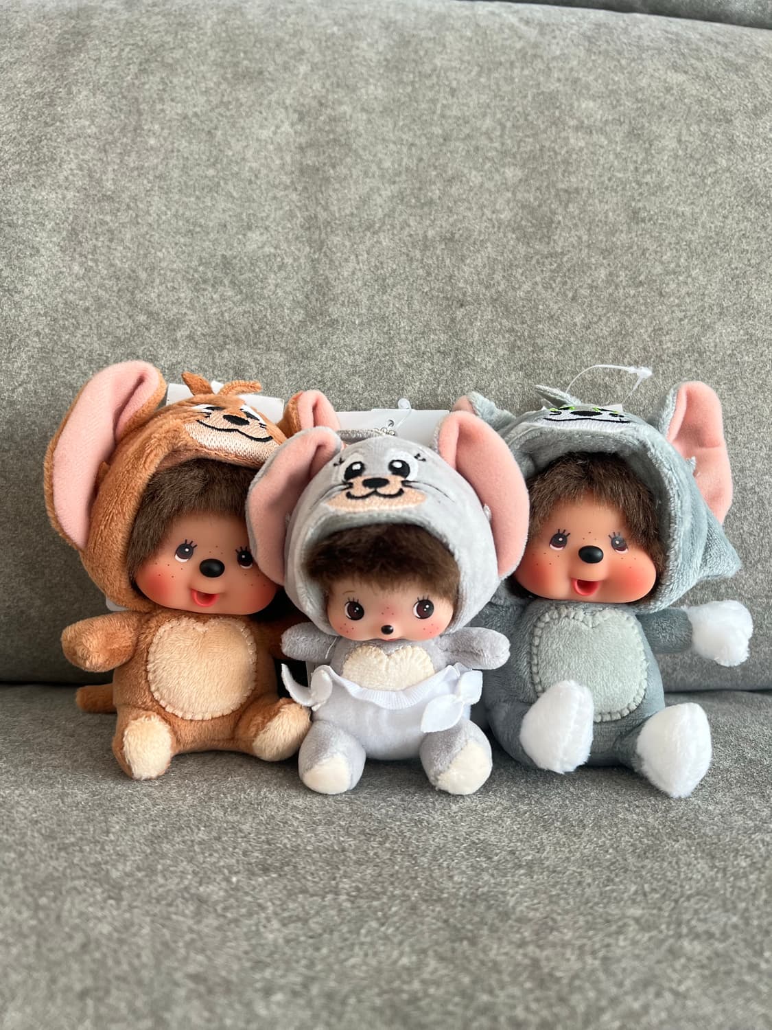 톰과 제리 몬치치 + 터피 베비치치 키링 세트 상품이미지1