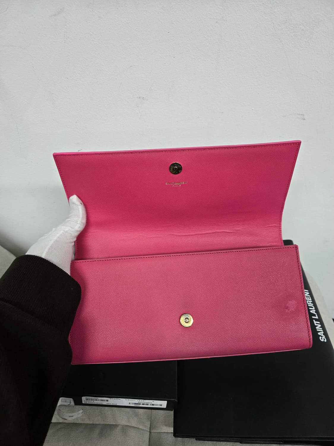 [보증서 정품] 입생로랑 카산드라 클러치백 상품이미지2