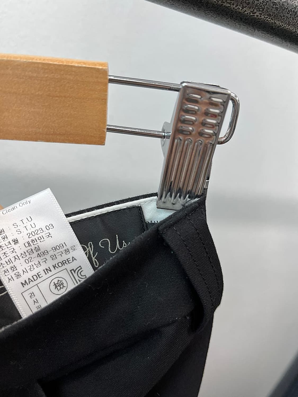 30) STU 블랙 카고팬츠  상품이미지9