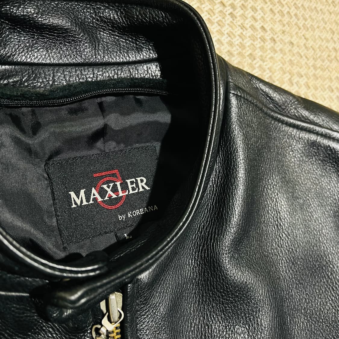 빈티지 소가죽 레이싱 자켓  상품이미지4