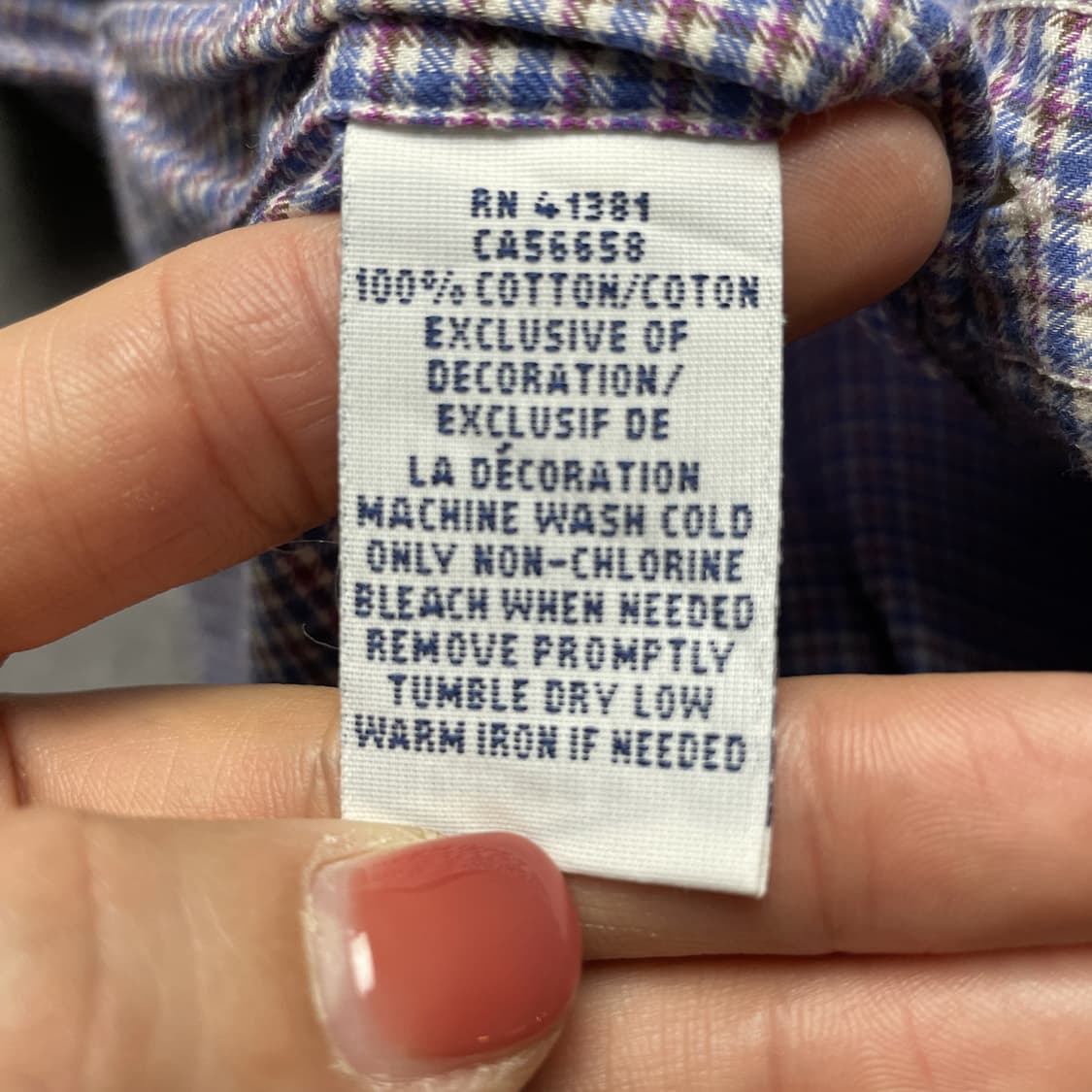 RALPH LAUREN 랄프로렌 빈티지 체크 코튼셔츠 A00307 상품이미지10