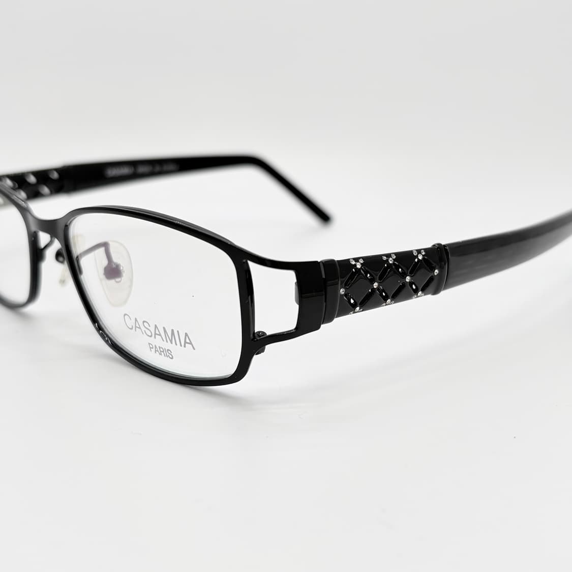 CASAMIA 블랙 큐빅 메탈테  상품이미지4