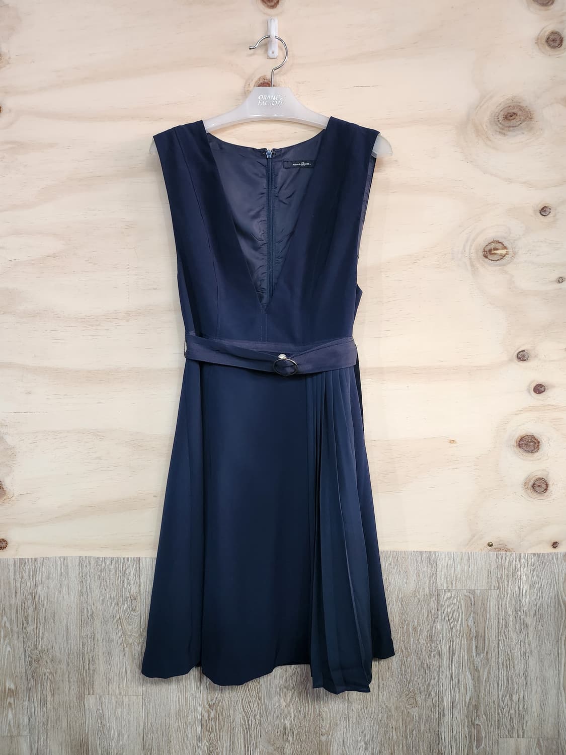 1138) 로엠 ROEM 벨트 플리츠 원피스 상품이미지1