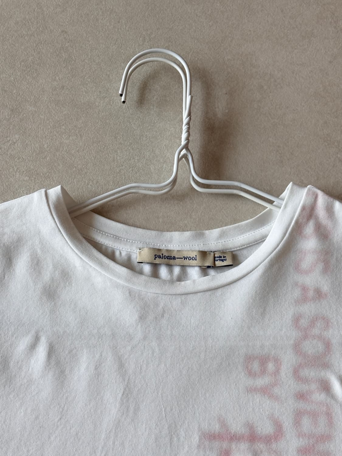 팔로마울 고티 goty 티 화이트 S  상품이미지3