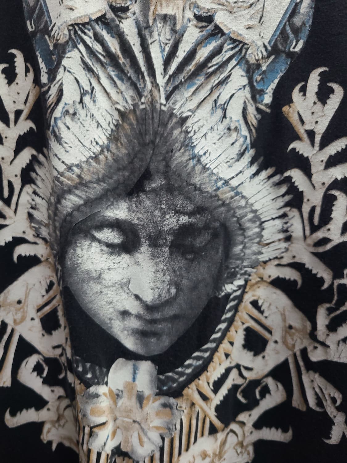 14년된 12SS 빈티지 지방시 성모마리아 반팔티 상품이미지4