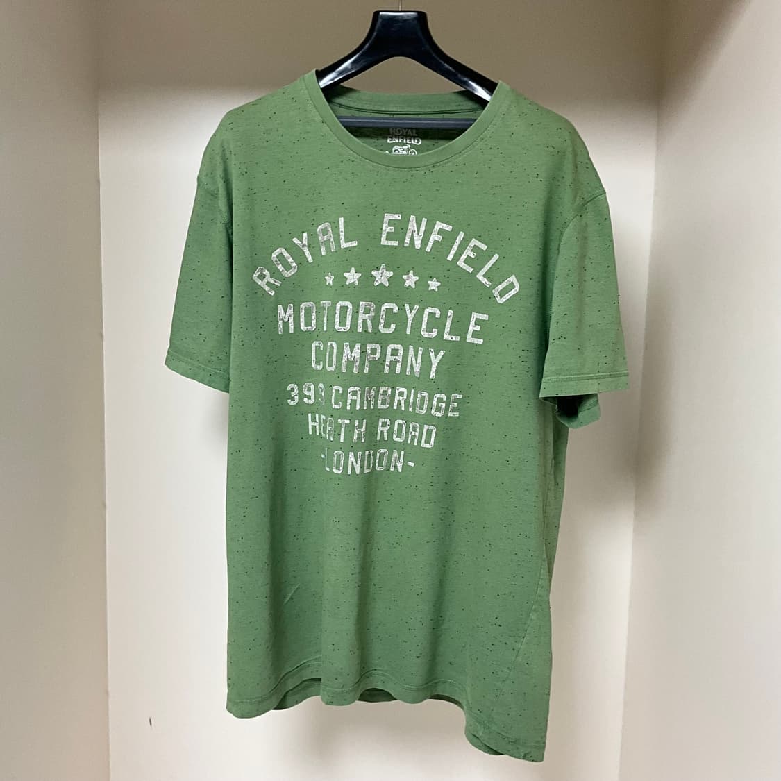 [ROYAL ENFIELD] Speckle Graphic T-Shirt 상품이미지3